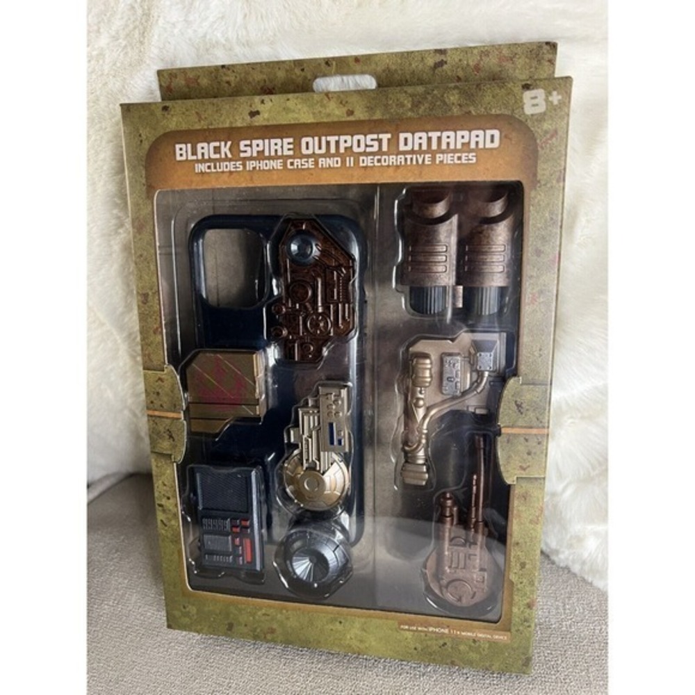 New Star Wars Galaxy Edge Black Spire Outpost Datapad iPhone 11 Case & Pieces